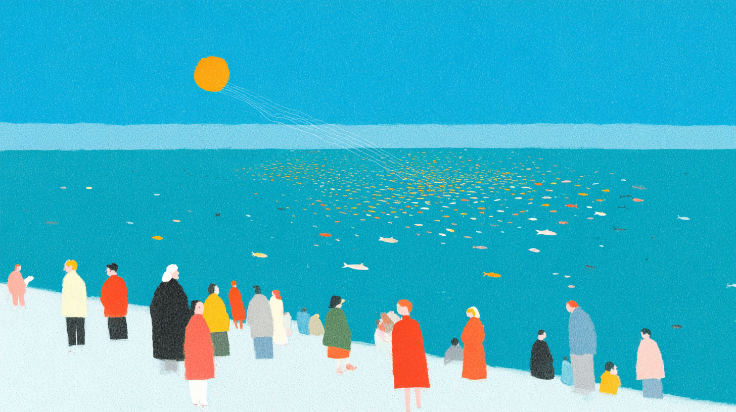 海の挿絵